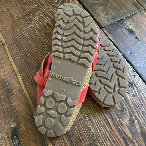 Haflinger EMMA Sandal Womens 8.5 Leather Comfort Shoes - Picture 4 of 6